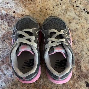 Like new baby New Balance tennis shoes